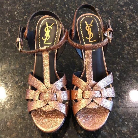 Yves Saint Laurent Shoes - NIB Yves St Laurent rive gauche Tribute 75 Sandal